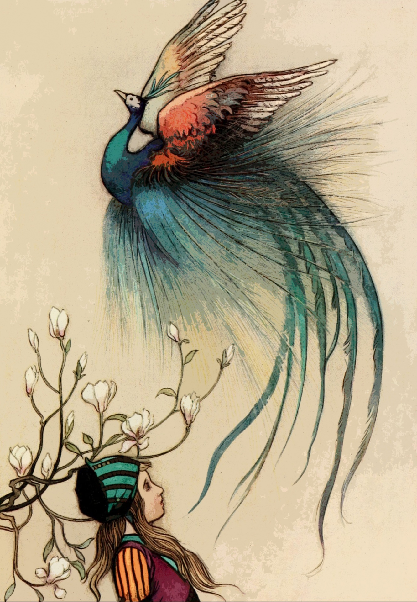 5 Warwick Goble - The Fairy Book by Dinah Maria Craik (The Juniper Tree